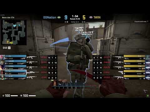 Pov csgo demo try (25/20) 00Nation vs 1WIN - Dust2 (Pinnacle Winter 07/02/2022)