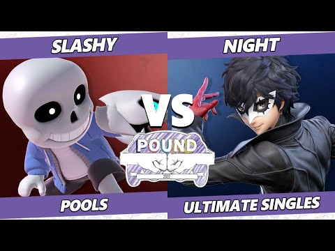 Pound 2022 - SLASHY (Mii Brawler) Vs. NiGHT (Joker) Smash Ultimate Tournament
