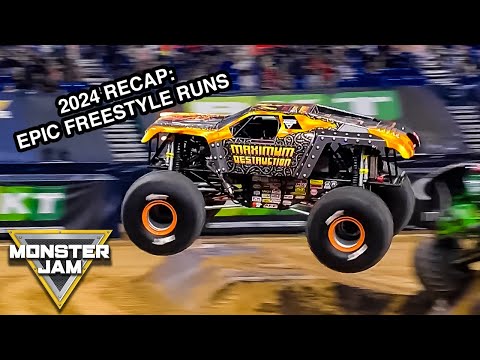 2024 Recap: Epic Freestyle Runs | Monster Jam