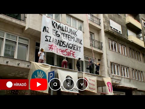 Élőben jelentkeztünk az SZFE elfoglalásáról