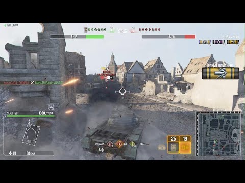 Senjitsu Wrecking Ball, World of Tanks PS5