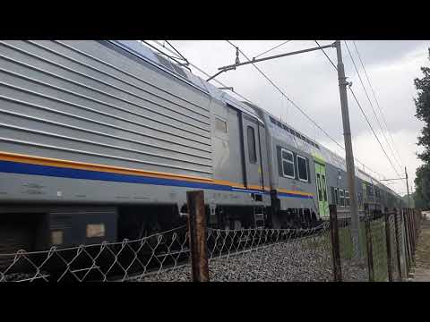 Treno regionale per Civitavecchia in transito a Palo Laziale