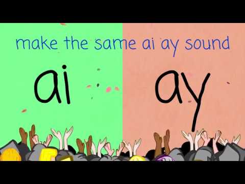 Ai Ay Phonics Digraph Song