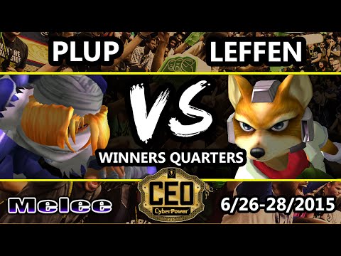 CEO 2015 - TSM | Leffen (Fox) Vs. Plup (Sheik) SSBM Winners Quarters - Smash Melee