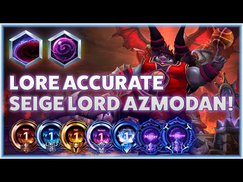 Azmodan Tides of Sin - LORE ACCURATE SEIGE LORD AZMODAN! - B2GM Season 2 2025