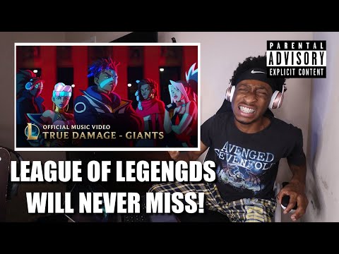 True Damage - GIANTS (ft. Becky G, Keke Palmer, SOYEON, DUCKWRTH, Thutmose) | REACTION!