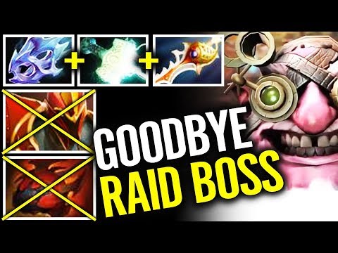How To DELETE Raid Boss! Waga Sniper Legend Dota 2 Ultimate Build