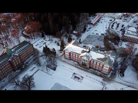 Winter in Ås, Norway - 4k