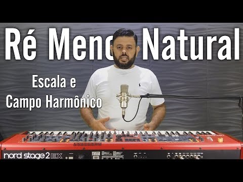 D minor natural - Scale and Harmonic Field - Lesson 17