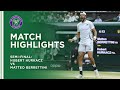 Hubert Hurkacz vs Matteo Berrettini | Semi-Final Highlights | Wimbledon 2021