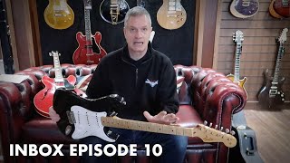 Video thumbnail for 'Inbox' Episode 10 | Eric Clapton Fender Tribute Series "BLACKIE" & Gibson "CREAM" ES-335 by Sound Affects