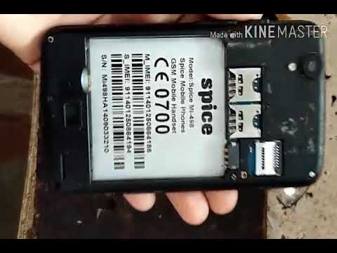 Spice mi-498 hard reset