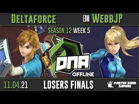 DNA S12:W5 - Delataforce (Link) Vs. EDM | WebbJP (Zero Suit Samus) - Losers Finals