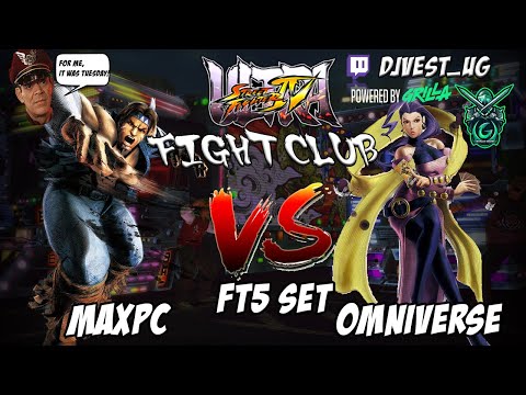 USF4 Fight Club Exhibition Series - MAXPC VS Omniverse FT5 Set
