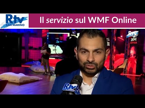 Cosmano Lombardo, WMF founder and creator interviewed by RTV San Marino