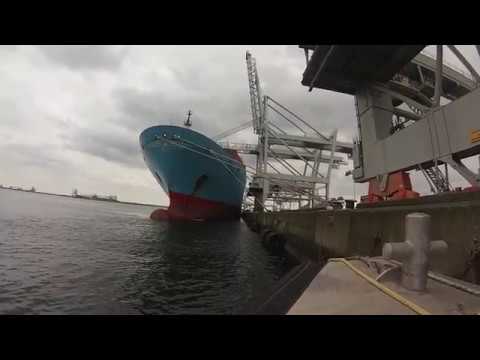 Brand a b  Maersk Kokura 22 juli 2017