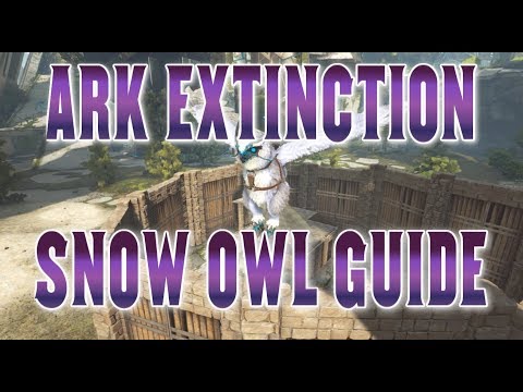 Ark Extinction Snow Owl Guide: Taming and Everything You Need to Know