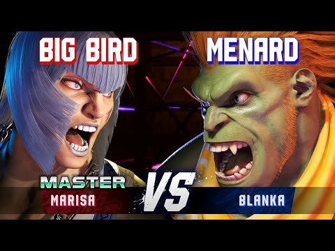 SF6 ▰ BIG BIRD (Marisa) vs MENARD (Blanka) ▰ High Level Gameplay