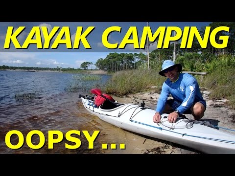 Solo Kayak Camping Grayton Beach Florida