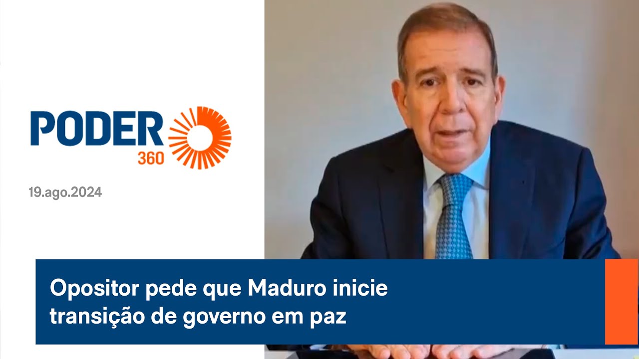 Opositor pede que Maduro inicie transição de governo em paz