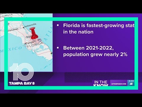 フロリダは米国で最も急速に成長している州です