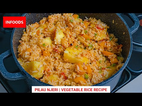 π°πͺ Kenyan Pilau Njeri Recipe | How to Cook Pilau Njeri | Vegetable Rice Recipe | Infoods