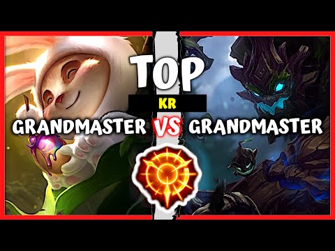 GM Teemo Top vs GM Maokai Main - KR Rank S11