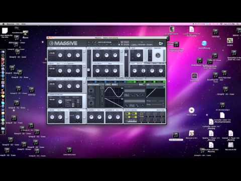 Skrillex Growling/Rawring Bass (Massive Tutorial)