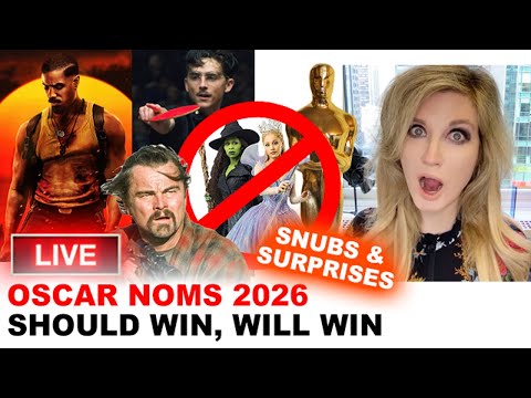 Oscar Nominations 2026, Snubs & Predictions - Oscars 2026 - Sinners, Wicked For Good Shut Out