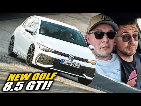 Unleashing The New VW Golf GTI 8.5 on the Nürburgring!