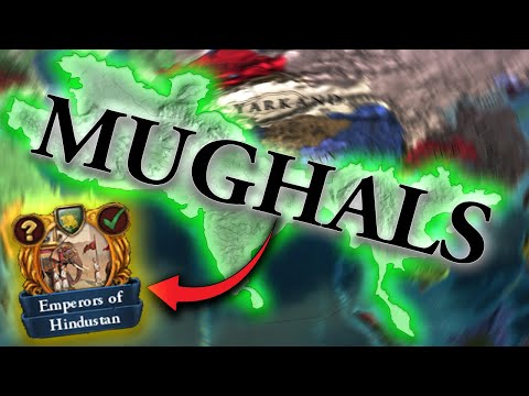 MUGHALS are a CONQUERING Machine! Eu4 1.35 (Mission Tree Only)