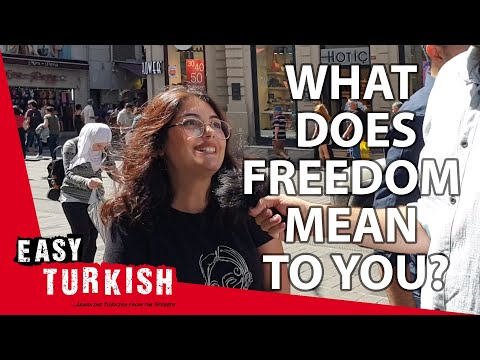 What Turks think about freedom | Easy Turkish 12