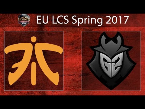 [LoL VODs] FNC vs G2 @Map2 | EU LCS Spring 2017 (19.01.2017)
