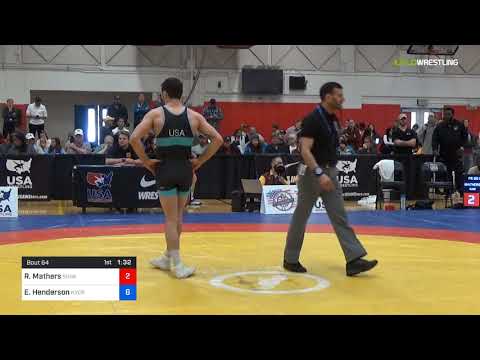 FS/FS 65 KG - QF - Robbie Mathers (SKWC) Vs. Evan Henderson (TMWC)