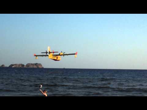 Mallorca Löschflugzeug Paguera 11.08.2011