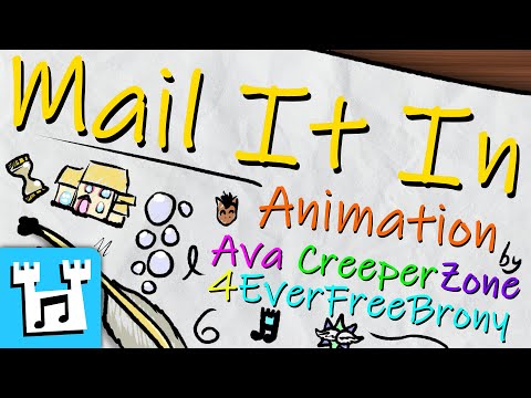 4everfreebrony - Mail It In | ANIMATION by @AvaCz | Original by The Wasteland Wailers​