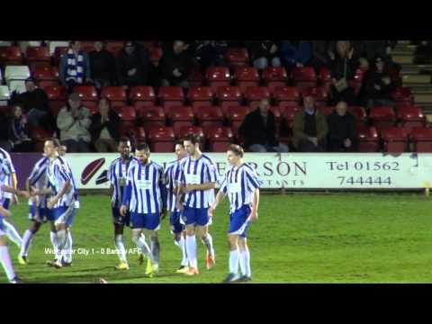 Worcester City 1  Barrow AFC 0