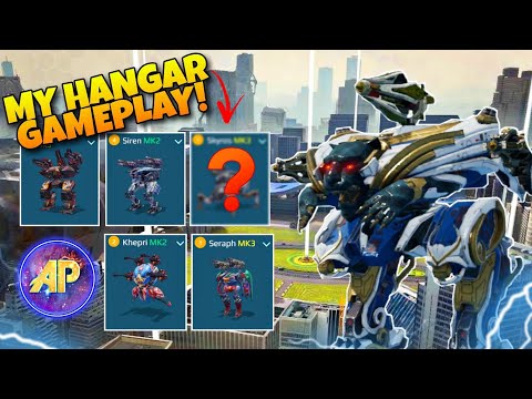 🔥 11M+ DAMAGE WITH MY HANGAR GAMEPLAY! GIVEAWAY MAHA - VAJRA || WAR ROBOTS || WR ||