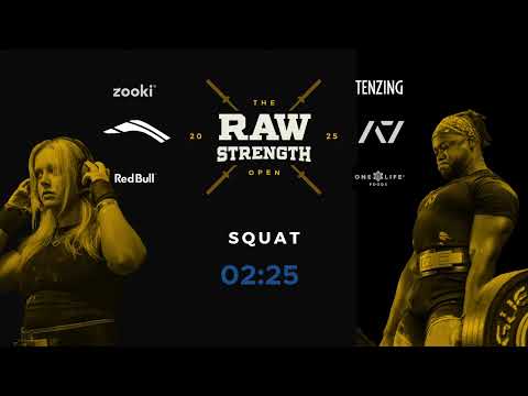 NWPL Raw Strength Open 2025 | Saturday Morning Session