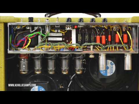 Achillies Master Volume 28 - 14 Watt Apollo Quad 1x12" G12M Creamback Combo Lacquered Tweed image 4