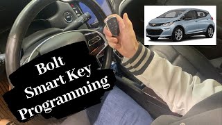 How To Program A Chevrolet Bolt Smart Key Remote Fob 2017 - 2020