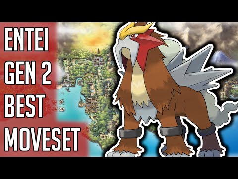 Entei Gen 2 Best Moveset - Entei Best Moveset Moves Pokemon Gold Silver Crystal