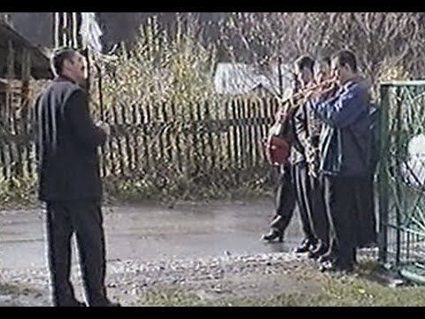 RETRO WESELE z 2002r. Zespół S. Wolańskiego z Łącka i drużba St. Chlipała