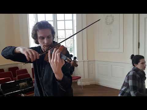 Faurè: Après un rêve: Albrecht Menzel, violin