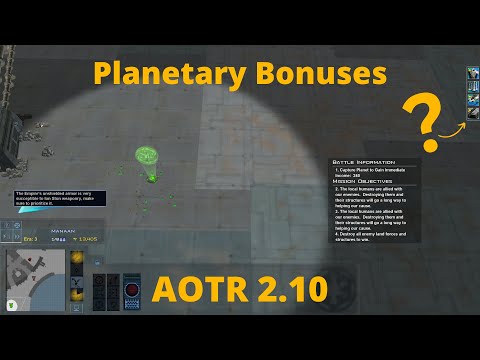 What are Planetary Bonuses? AOTR 2.10