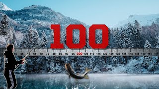 100 Inches of Fish (1v1 Winter Fishing)