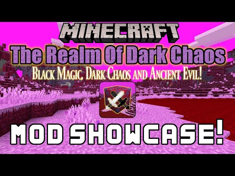 Explore the Insane Dark Chaos Dimension - Minecraft Mod Review