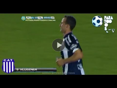 Gol de Klusener. Defensa y Justicia 1 - Talleres 3. Fecha 11. Torneo Primera B Nacional.