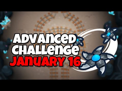 BTD6 Advanced Challenge | only pro players can beat this | January 16 2024