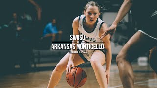 2024 / SWOSU Girls Highlights vs. Arkansas Monticello / February 1, 2024